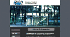 Desktop Screenshot of entrancetech.ca